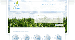 Desktop Screenshot of biopower.com.pl